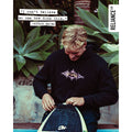 Surfista enganchando el leash de surf Creatures of Leisure Reliance 2.0 Standard Duty 6' black silver al leash plug de su shortboard.