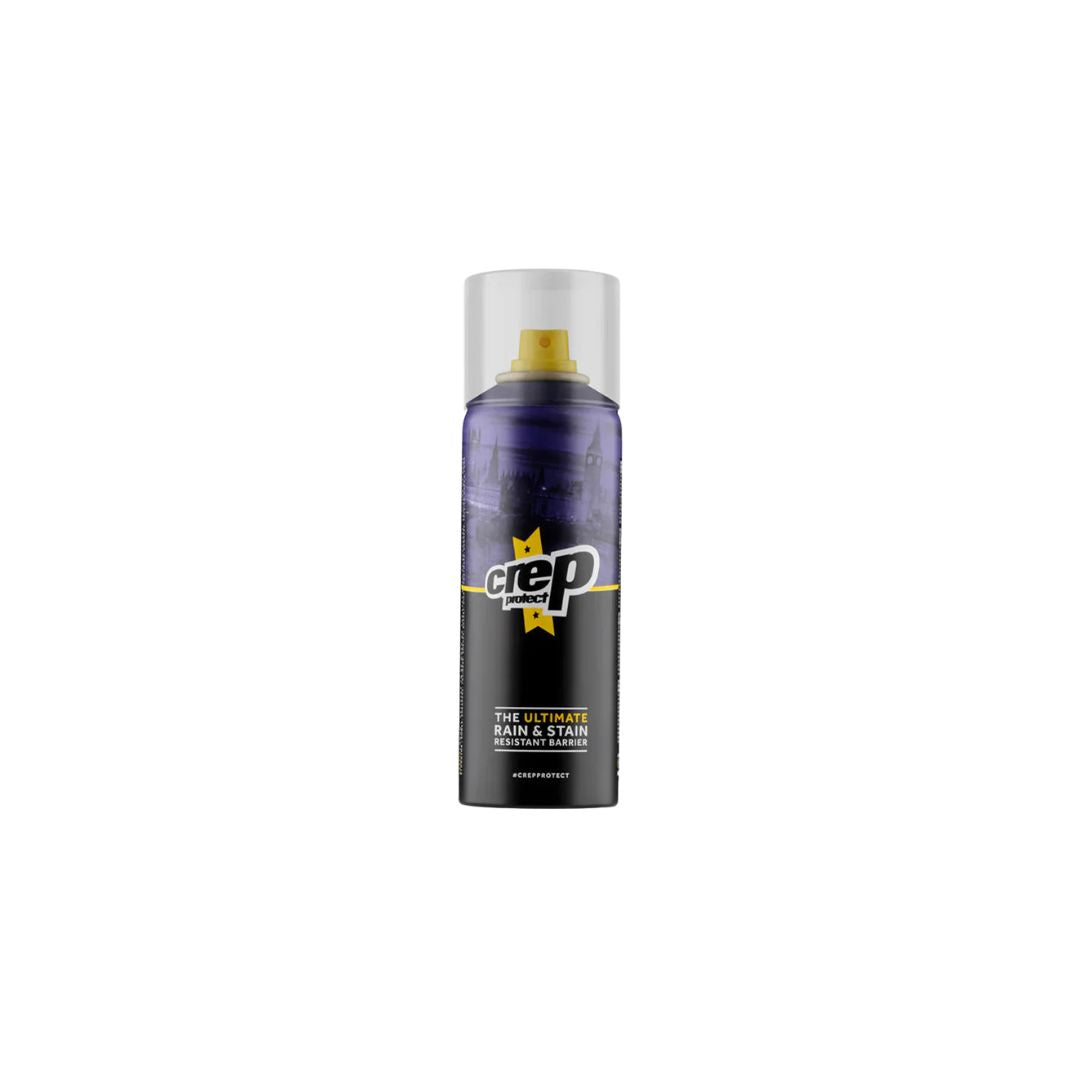 Envase de Crep Protect Spray 200 ml cerrado, protector impermeable para zapatillas.