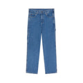 Vista frontal de los pantalones Dickies 993 Regular Tapered Carpenter en color classic blue con corte regular tapered.