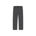 Dickies Double Knee Canvas Carpenter Pant en color negro, vista frontal con refuerzo doble en rodillas.