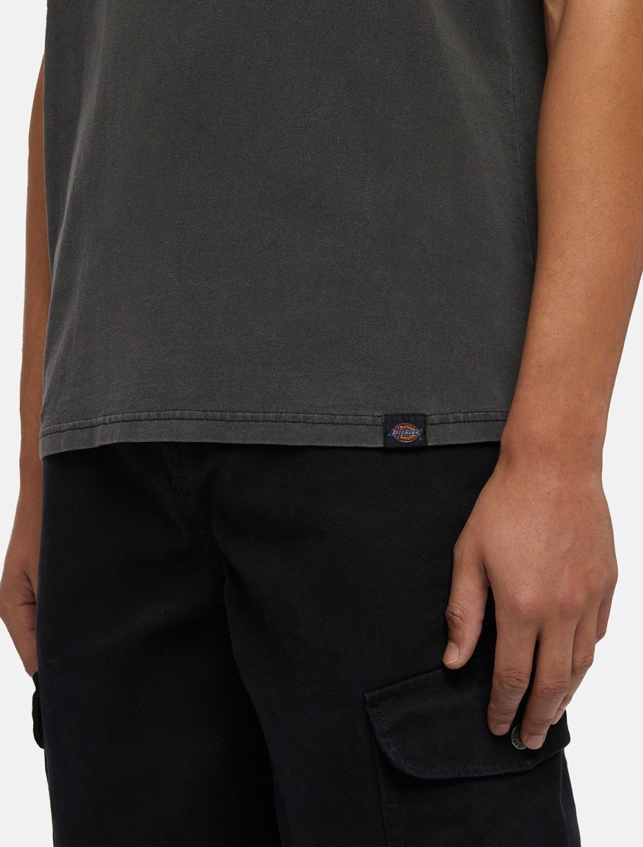 Cintura de la camiseta de trabajo Dickies High Flying Workwear Tee SS Negra