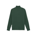 Sudadera Dickies Oakport Quarter Zip verde pino, vista trasera sin modelo.