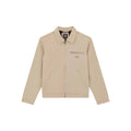 Chaqueta Dickies Painter Jacket Canvas color desert sand con cremallera y bolsillos diagonales, vista frontal.