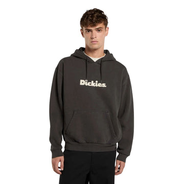 Sudadera Dickies Slayden GD Hoodie negra con logotipo Dickies en el pecho y bolsillo canguro.