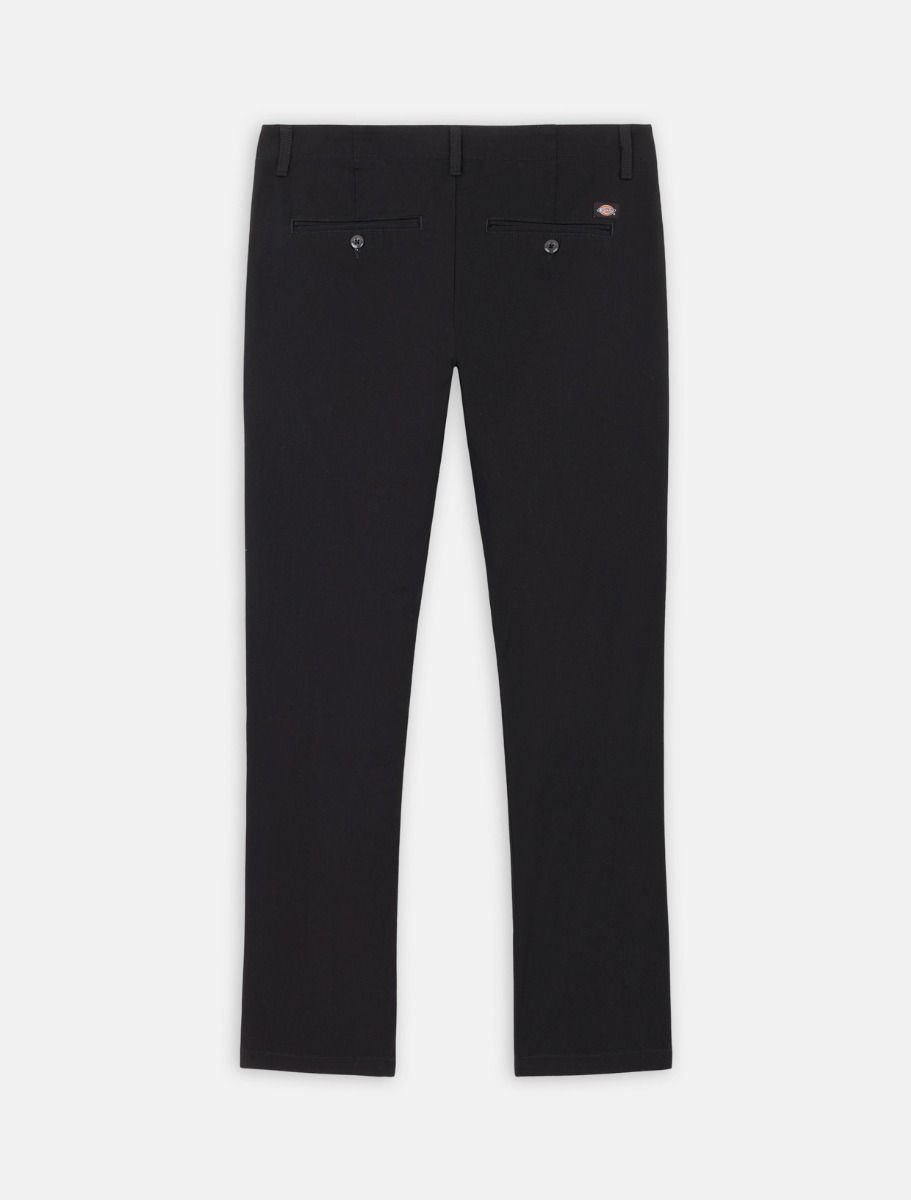 Pantalones de Trabajo Resistentes Dickies Kerman Negros expuestos posterior