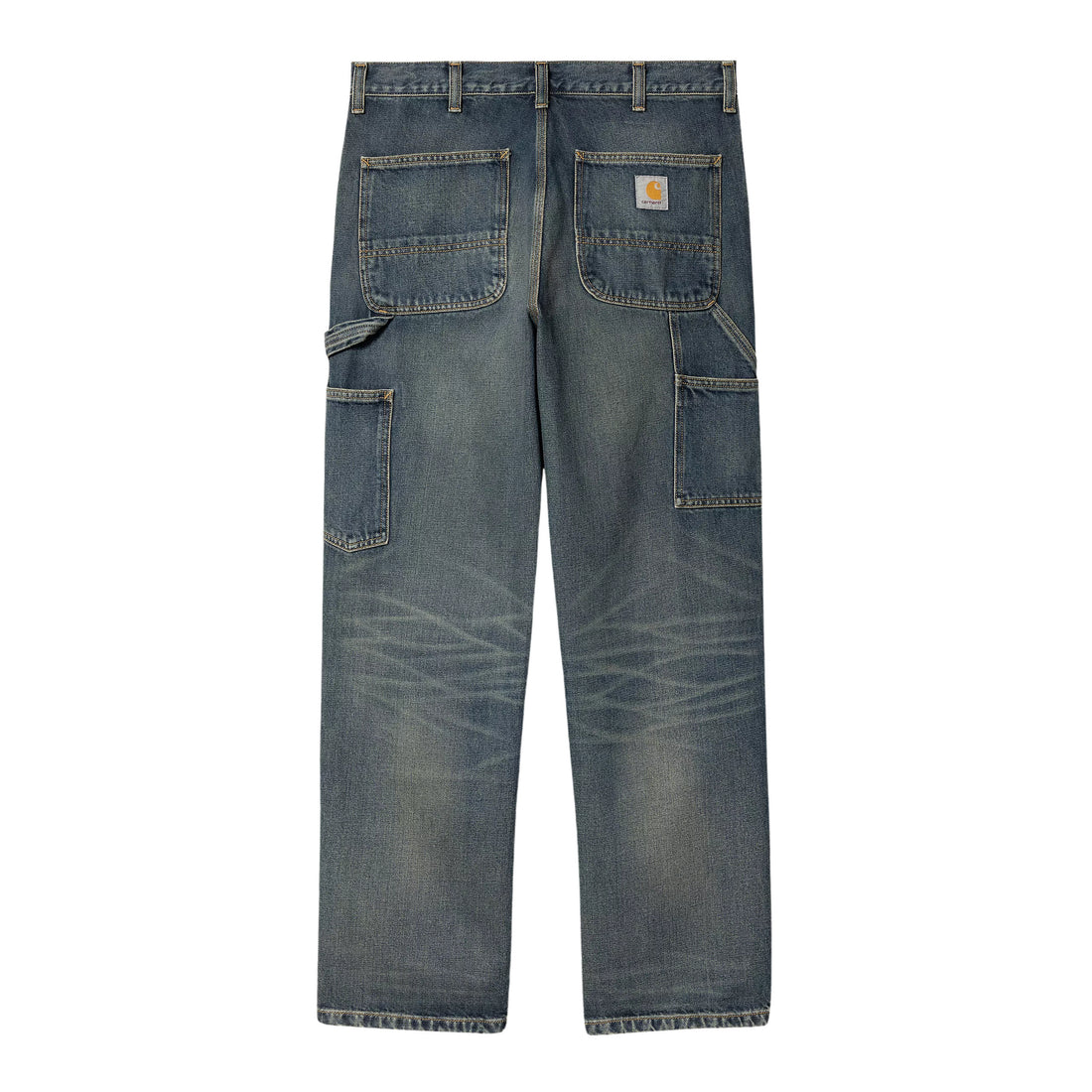 Pantalón vaquero resistente Carhartt WIP Double Knee Pant Blue