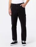 Hombre con los pantalones Dickies Carpenter Duck Canvas Negros