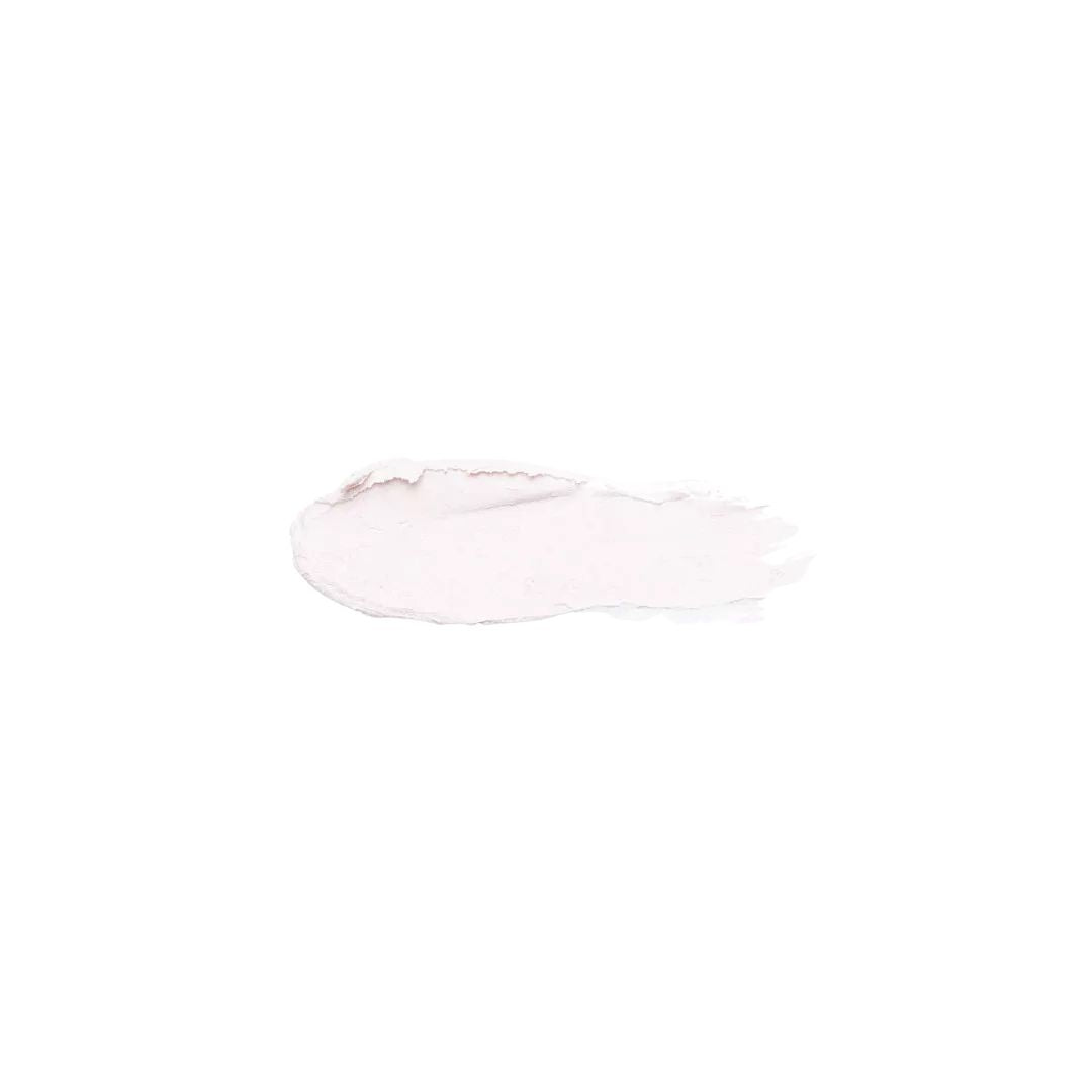 Textura de protector solar en stick SPF50+ bio color blanco acabado invisible para rostro y labios.