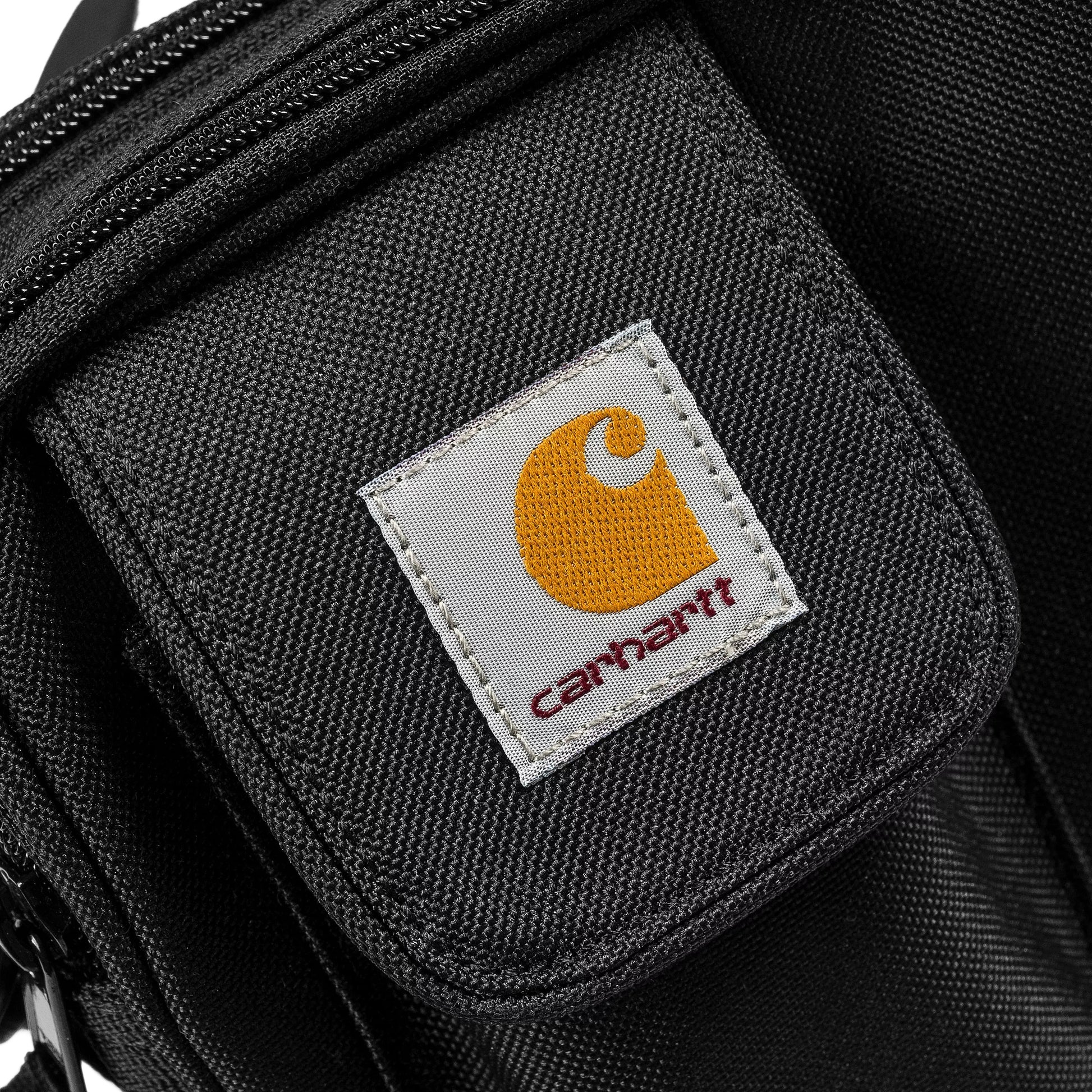 Etiqueta de garantía Carhartt del Bolso Bandolera Carhartt WIP Essentials Bag Small negro