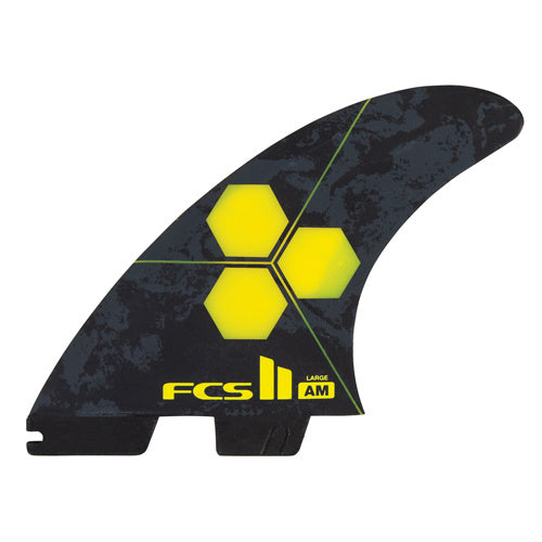 Quillas FCS II AM PC Tri-Set L Yellow