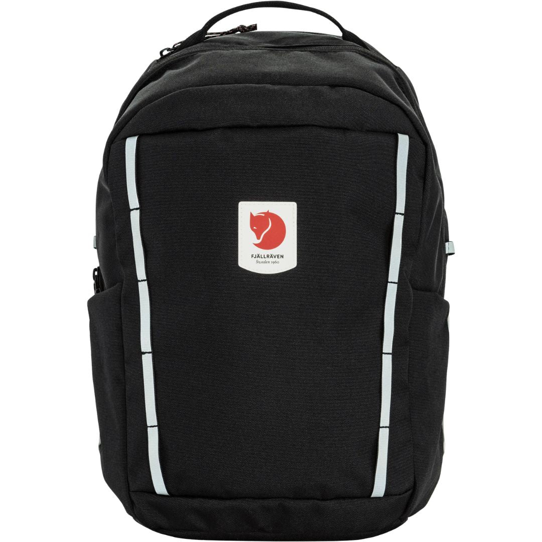 Fjällräven Skule Kids mochila escolar 15L color dusty rose con detalles reflectantes 360 grados.