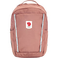Fjällräven Skule Kids mochila escolar 15L color dusty rose con detalles reflectantes 360 grados.