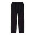 Pantalón resistente Carhartt WIP Flint Pant Negro Garment dyed frontal