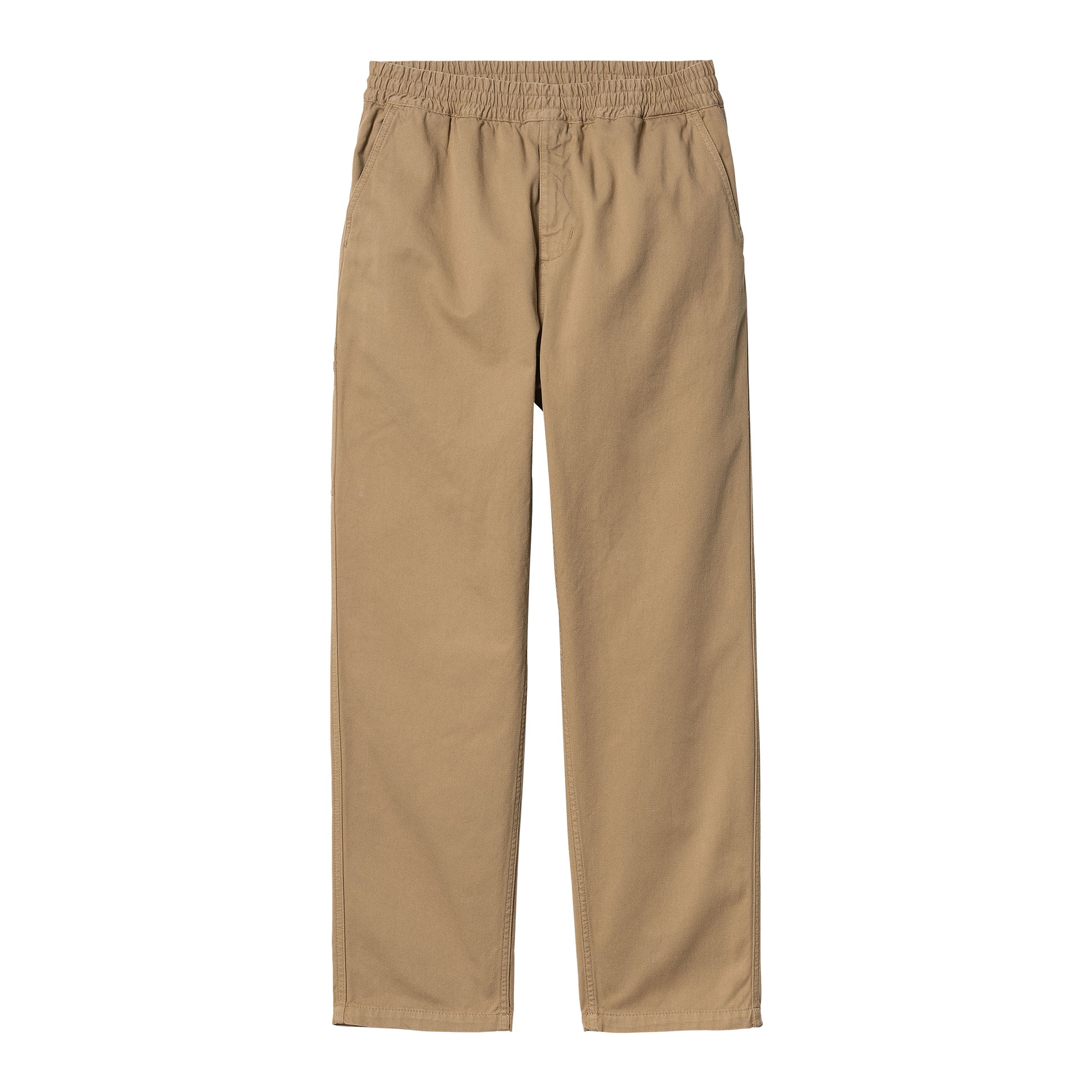 Pantalón resistente Carhartt WIP Flint Pant color cacahuete Garment dyed