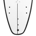 Detalle de la cola de la tabla Flysurf Cold Hawaii 8.0 con sistema de quillas VPS y estructura EPS.