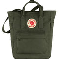 Mochila Fjällräven Kånken Totepack Deep forest.Vista frontal