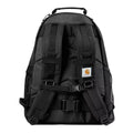 Mochila unisex Carhartt WIP Kickflip Backpack negra posterior