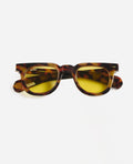 Gafas de sol Warmouth Ron Ryan Carey con lentes amarillas, vista frontal