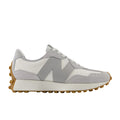 Zapatillas New Balance 327 en color Blanco Raincloud con la 