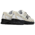 Zapatillas New Balance 740 Timberwolf NB-103 White con talón reforzado y mediasuela negra ABZORB, vista posterior.