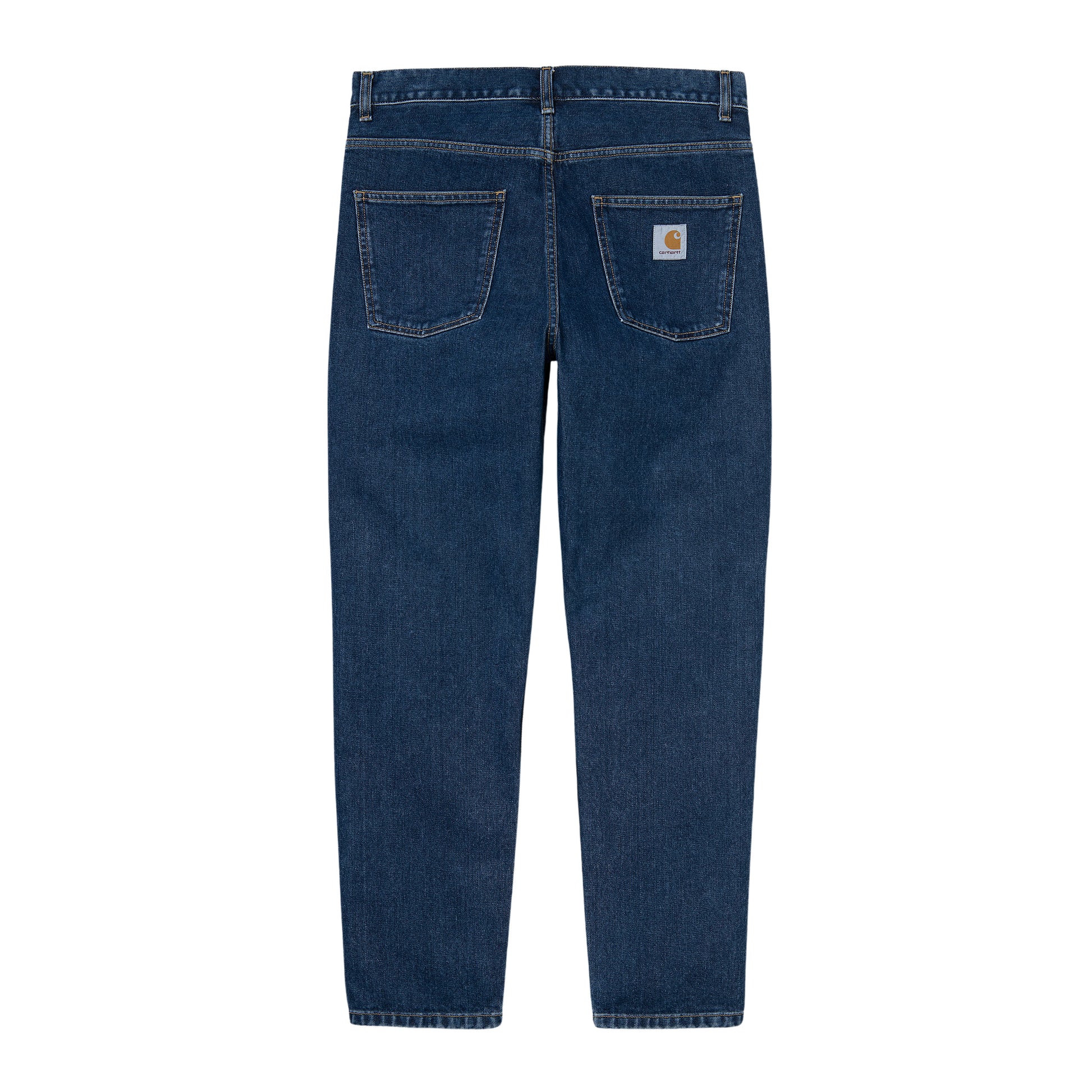 Pantalón vaquero denim Carhartt WIP Newel Pant azul oscuro lavado piedra