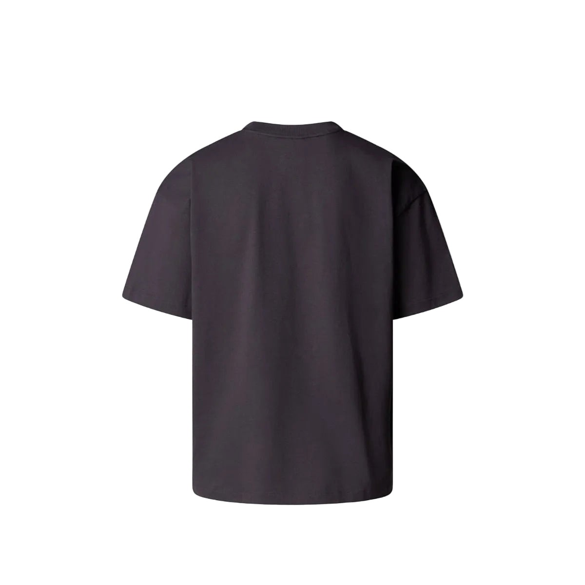 Camiseta The North Face Redbox oversize color Obsidian. Vista trasera
