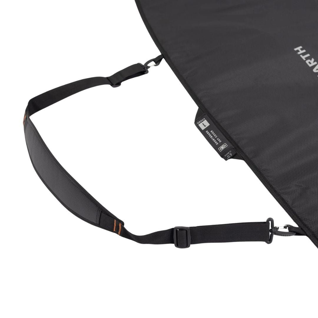 Correa de hombro ajustable y acolchada en funda Ocean & Earth COR_X Fish Day Cover transporte cómodo.