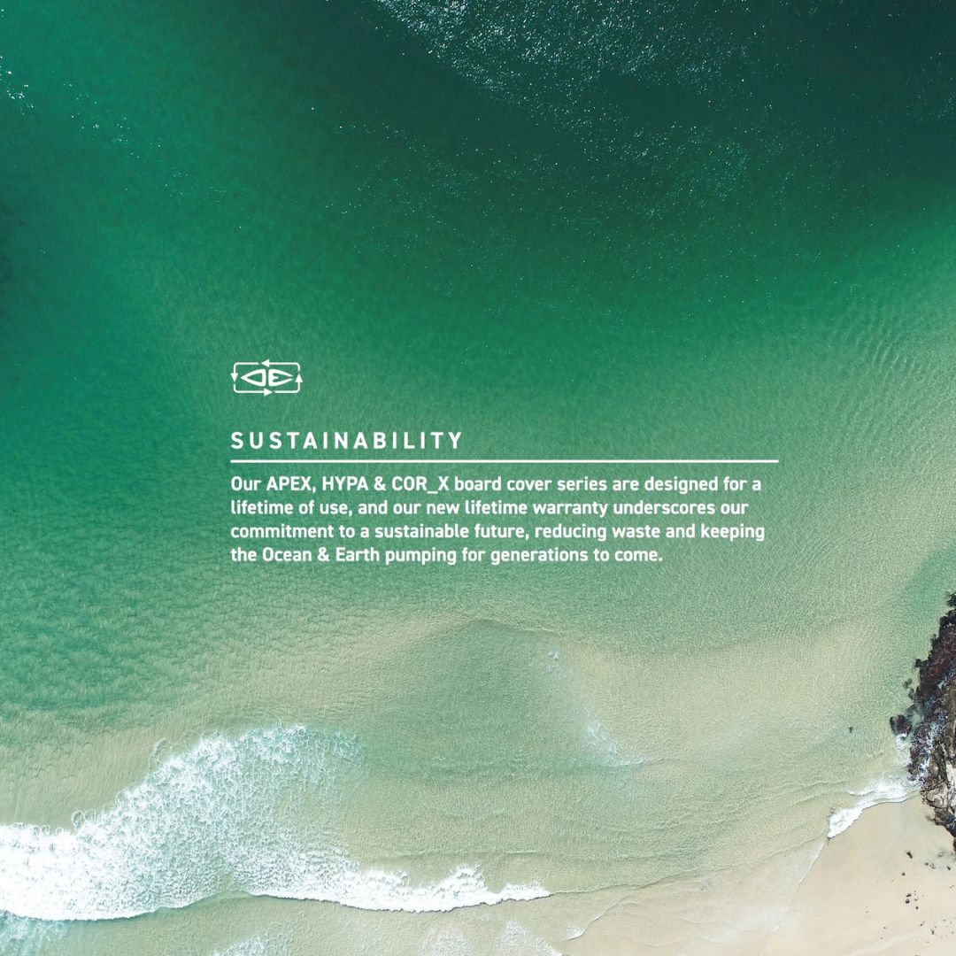 sostenibilidad Ocean & Earth COR_X Fish Day Cover destacando durabilidad y compromiso medioambiental