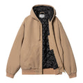 Chaqueta resistente y térmica Carhartt WIP OG Active Jacket color cacahuete abierta