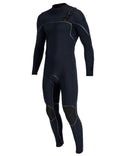 ONEILL HYPERFREAK FIRE 4/3 black FRONT