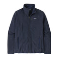 Chaqueta polar Patagonia Better Sweater en azul marino (New Navy) en plano de producto, mostrando la cremallera completa, los bolsillos calientamanos y el acabado de punto.
