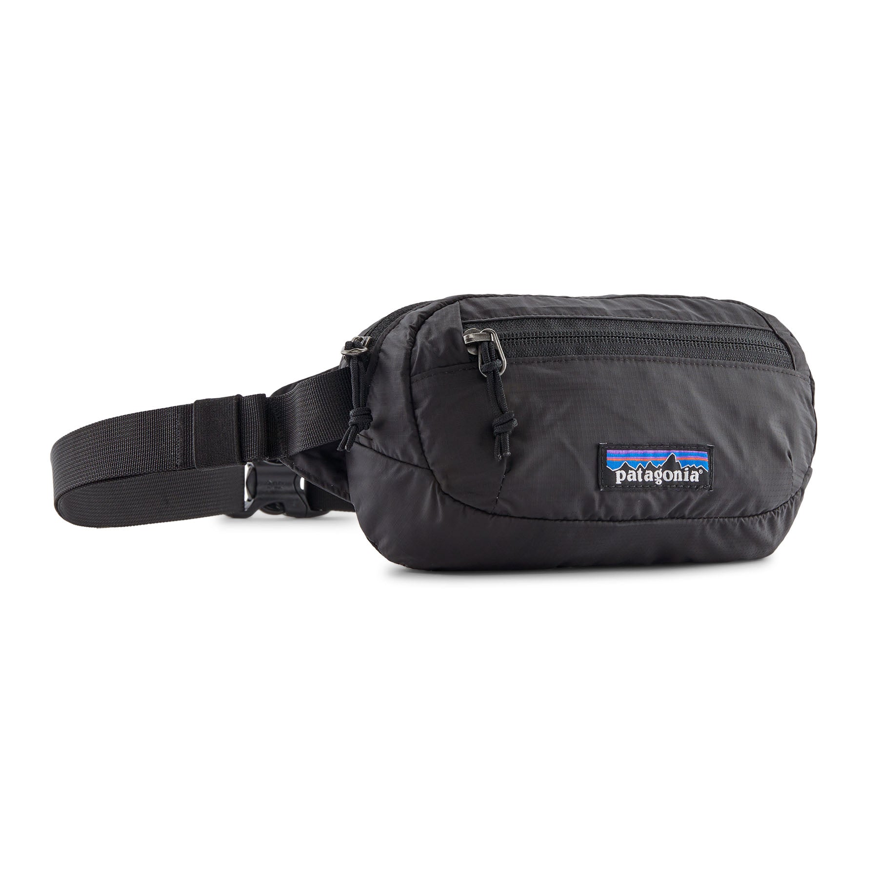 Patagonia Terravia Mini Hip Pack en color negro, vista detallada del producto