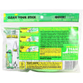 Instrucciones de uso del pepino mágico Pickle Wax Remover Team Chow: tres pasos ilustrados Scrape, Grab y Rub con consejos de uso y datos de Team Chow LLC Haleiwa Hawaii.