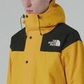 360 de la chaqueta The North Face Dryvent Mono Mountain Summit Gold y negro TNF.