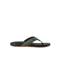 Perfil lateral chanclas Reef Cushion Phantom 2.0 olive gum con suela ligera y diseño ergonómico de amortiguación máxima.