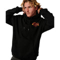 Rip Curl Bells Pro 26 Hoodie sudadera con capucha negra detalle frontal logo Bells Beach Rip Curl Pro.