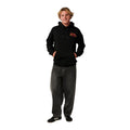 Rip Curl Bells Pro 26 Hoodie sudadera surf negra con bolsillo canguro vista frontal completa.
