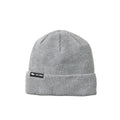 Gorro Rip Curl Classic Surf Reg en color gris con vuelta doblada y logotipo visible.