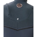 Detalle espalda neopreno iron Rip Curl E-Bomb Zip Free 3/2, panel de malla E7 en zona lumbar con logo Rip Curl Wetsuits y costuras GBS selladas.