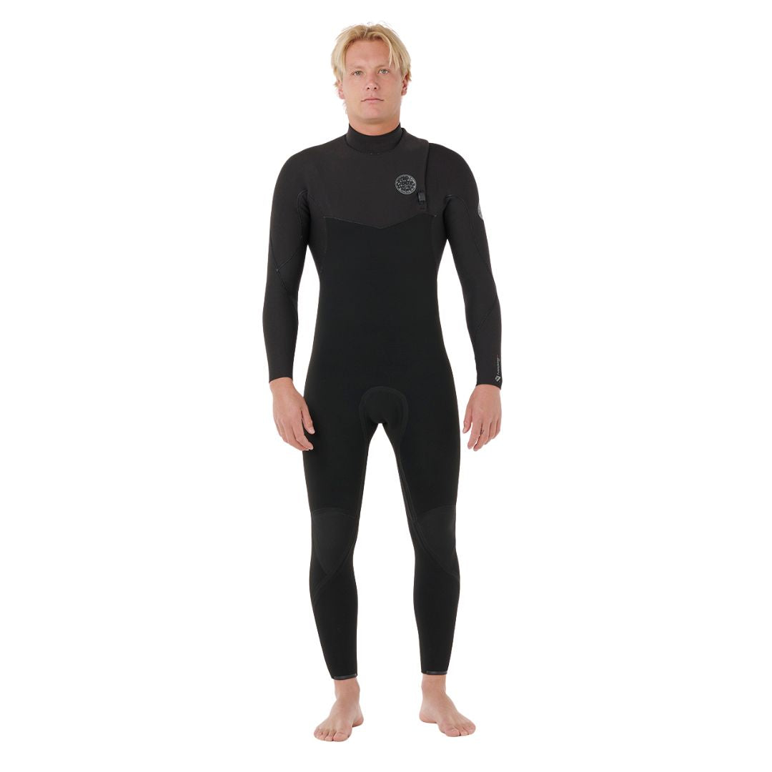 Traje de neopreno Rip Curl Flashbomb Pro Zip Free 4/3 2026 — vista frontal de cuerpo entero