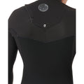 Detalle del panel trasero del neopreno Rip Curl Flashbomb Pro Zip Free 5/3 2026 negro.