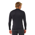Rip Curl Hawaii Gritty UPF Performance L/S camiseta surf técnica Black vista trasera ajuste performance fit.