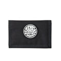 Rip Curl Icons Of Surf Wallet cartera surf Black vista frontal con logo Rip Curl Wetsuits.