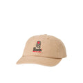 Gorra Rip Curl Search SB Cap khaki, vista en ángulo destacando su estilo casual y urbano.