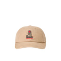 Gorra Rip Curl Search SB Cap en color khaki, vista frontal con logo bordado en contraste.