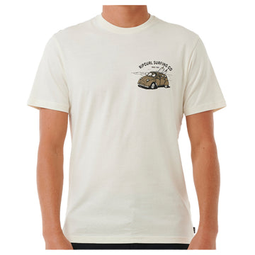 RIP CURL SEARCH TRIP TEE BONE | CAMISETA