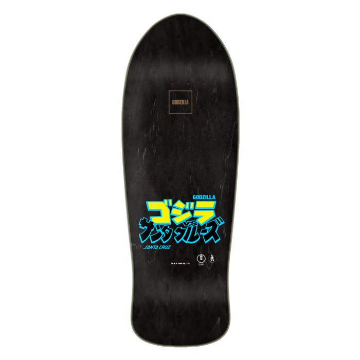 SANTA CRUZ GODZILLA MOTHRA NATAS DECK 10.538 X 30.14 TABLA DE SKATE 