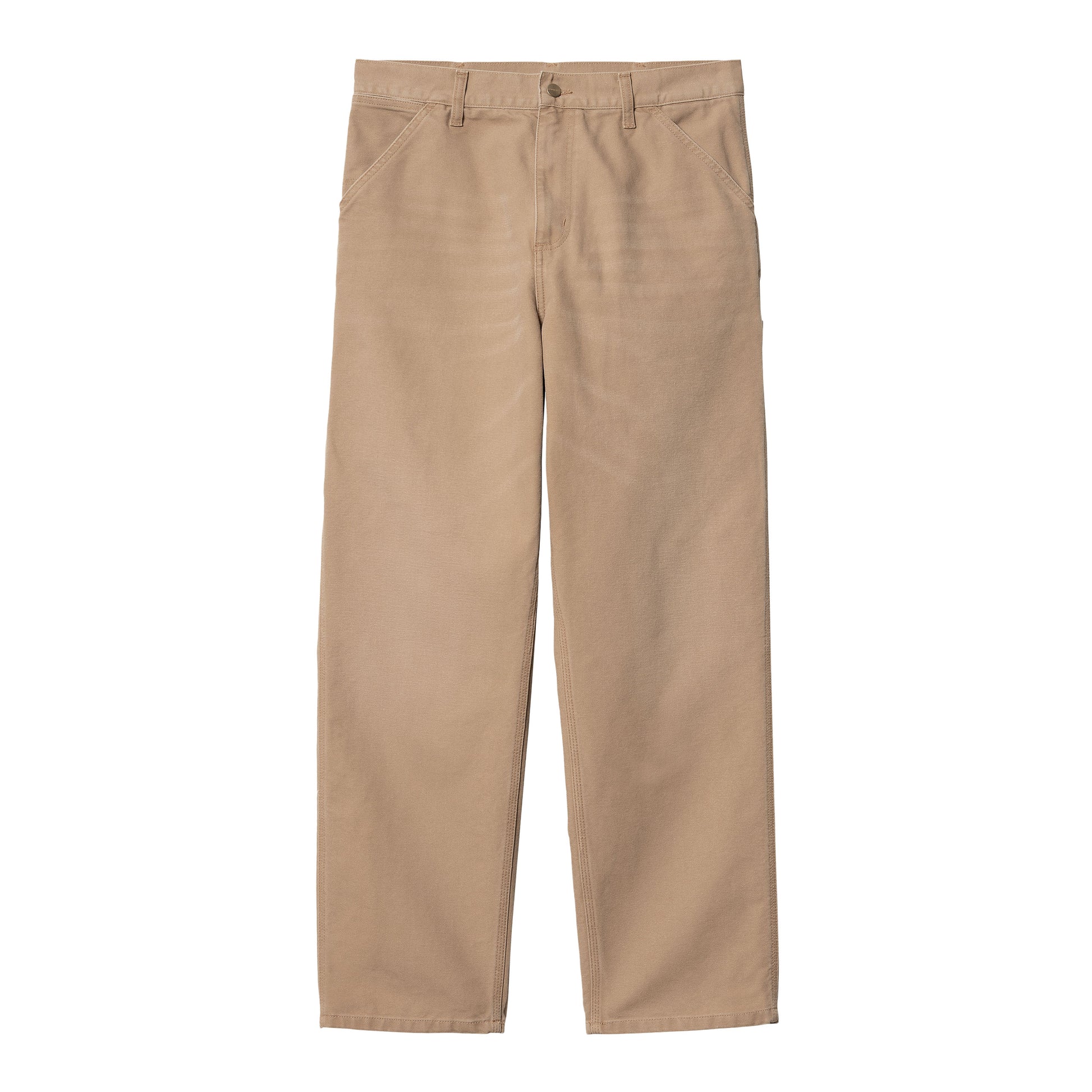 Pantalón Carhartt WIP Single Knee Pant color cacahuete