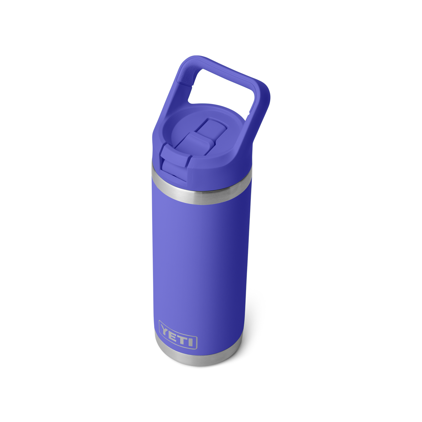Botella de 18 oz (532 ml) YETI Rambler® Bottle Violeta Ultramarino con tapa Chug V2