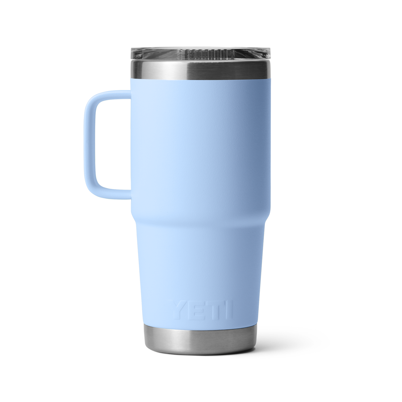 Taza de viaje YETI Rambler 20 oz Big Sky Blue - Vista trasera